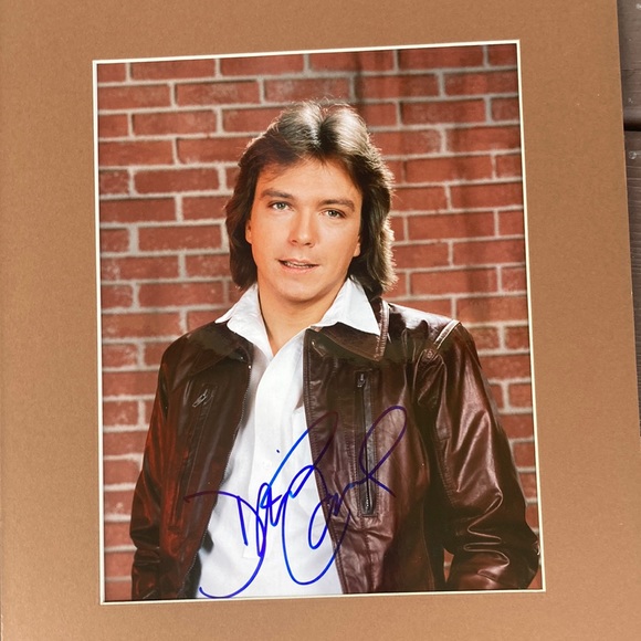 Authentic David Cassidy photo and Autograph - Picture 1 of 4